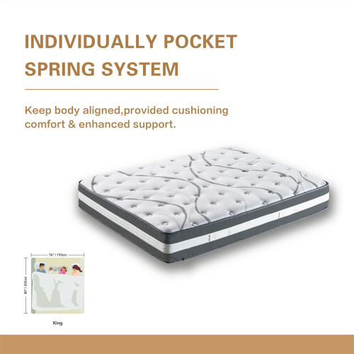 Box Spring Mattress Excellent Whole-body Support Comfortable Spring mattress Manufactory
