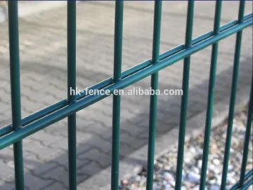 double wire mesh fence