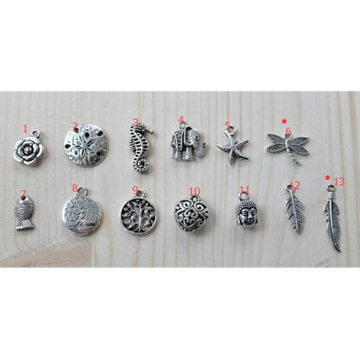 wholesale cheap alloy metal charms and pendants for jewelry making