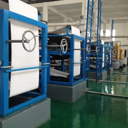 Customizable Rubber Belt Vacuum Filter Press with Easy Replacement Horizontal Filters