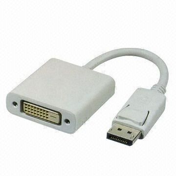 เสียบอะแดปเตอร์สถาปัตยกรรม DisplayPort กับ 24K ชุบทอง สถาปัตยกรรม DisplayPort ชายประเภทหญิง DVI