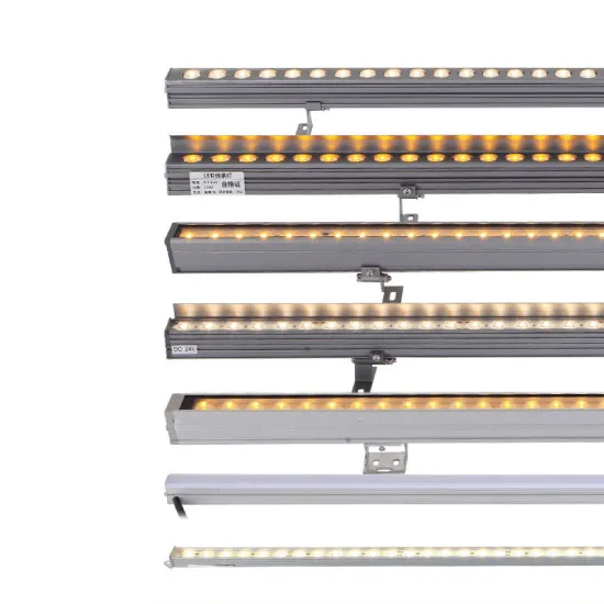 Outdoor DMX RGB Linear LED Wall Washer Lighting for Building Facades