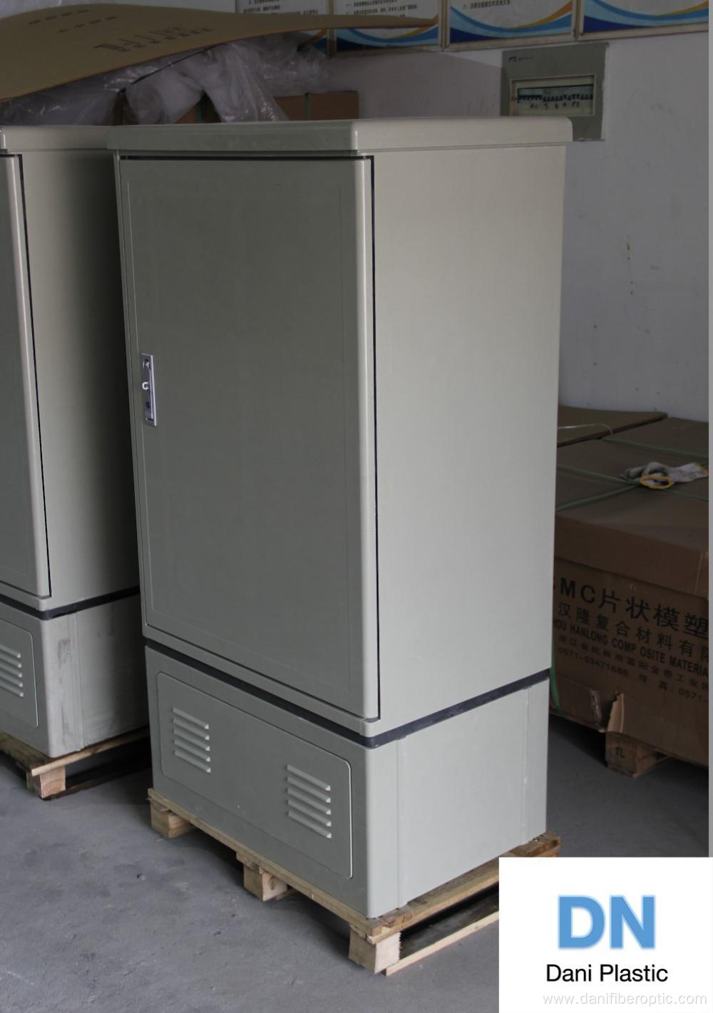 576 Core SMC Outdoor Fiber Optic Cabinet