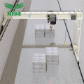 MHB semi gantry crane na may electric hoist