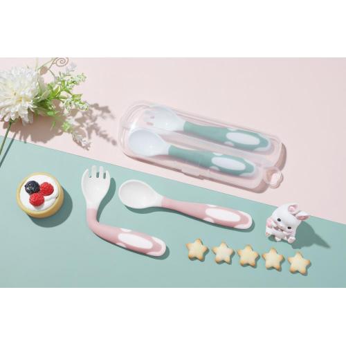 kids toddler spoon and fork set