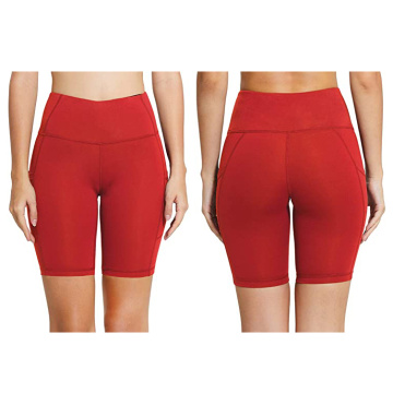 Leggings corti da donna Allenamento Running Yoga Leggings da ciclismo