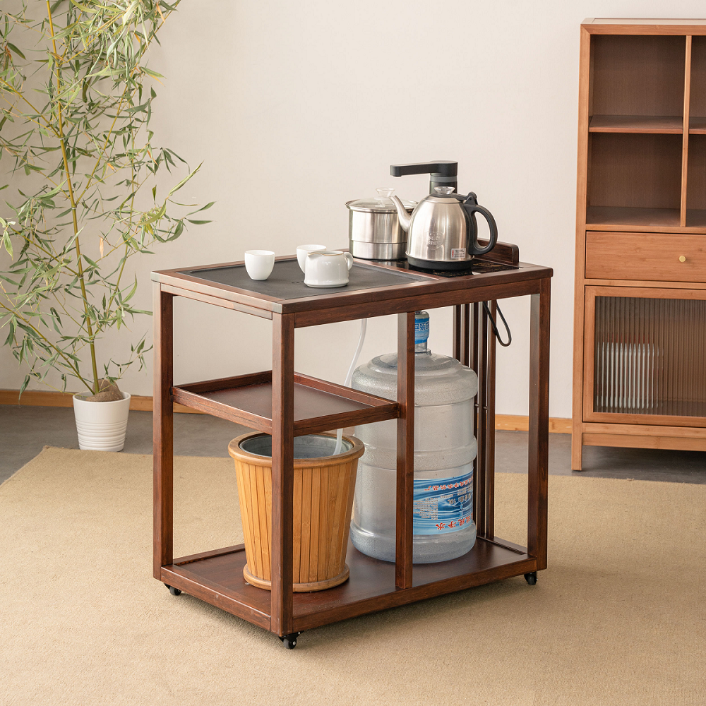 Многофункциональная и прочная чайная тележка