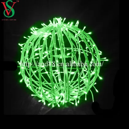 led lighting motif led light ball for street motif decorations