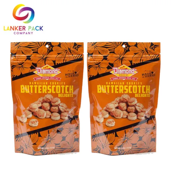 BPA Free Mylar Resealable Food Ziplock Packaging