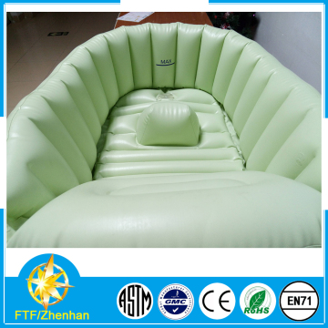 custom pvc inflatable baby bathtub baby bathtub