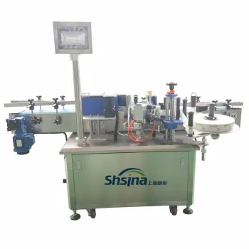 Automatic Square Bottle Labeling Machine for Adhesive Labels
