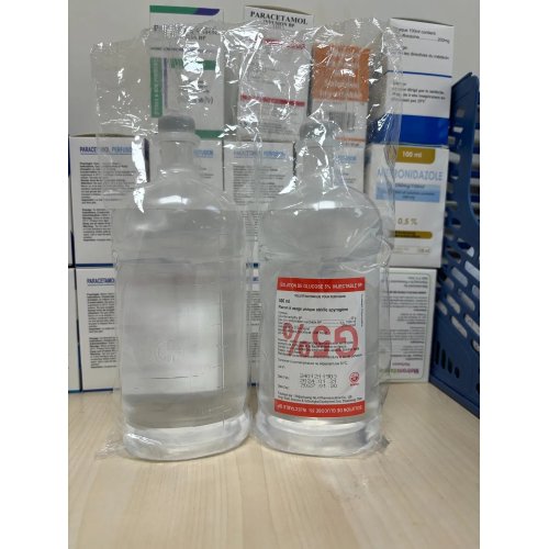 حقن الدواء 5% جلوكوز 500 مل