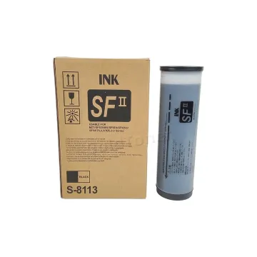 Tinta de alta calidad para duplicadores digitales RISO SF5030, SF5130, SF5230 y SF5030, SF5130, SF5230 Modelos: RISO Tipo S-8113 y S-8113E