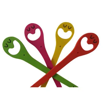 Cable tidy, made of soft silicone, making cable tidy