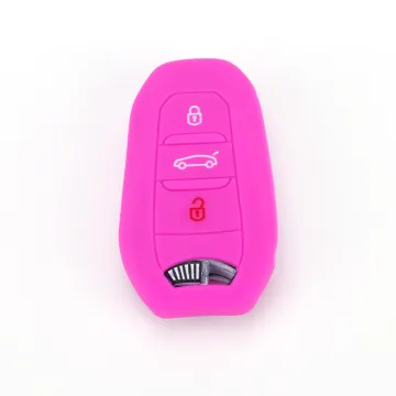 Silicone peugeot 206 key fob replacement cover