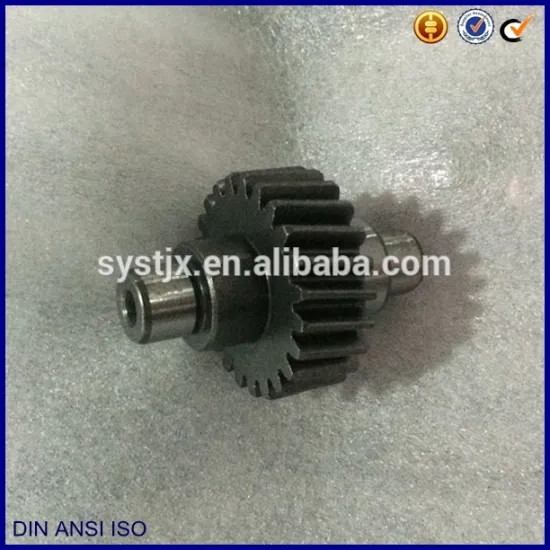 Machine components harden teeth gear and shaft