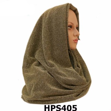 Gold Glitter Muslim Head Wrap Scarf Shawl: Stylish Accessories Collection