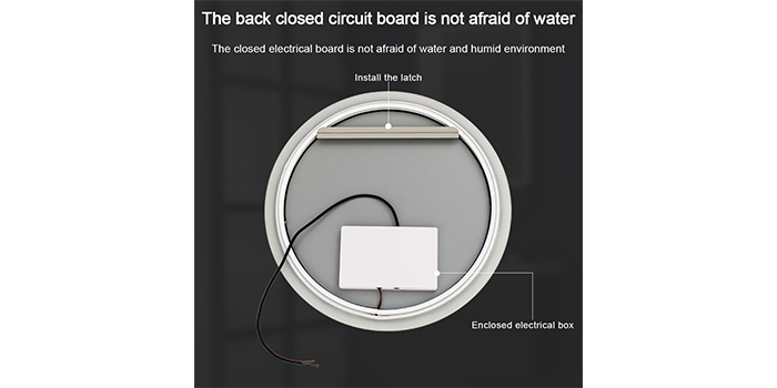 Specchio da bagno illuminato illuminated bathroom mirror