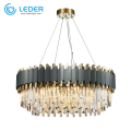 LEDER Hanging Beaded Chandelier Lightings