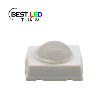 2835 SMD LED 690nm Wavelength Dome Lens 90-degree