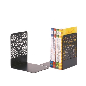 Wholesale Custom Metal Bookends: Mesh Flower Decorative Book Holders