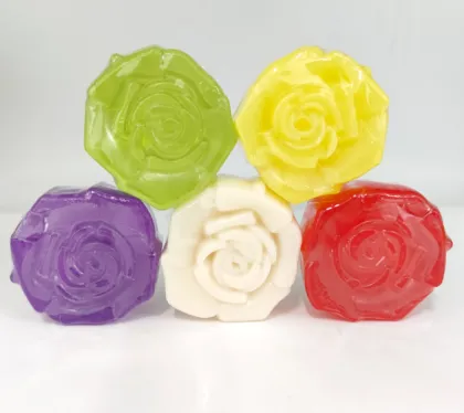 Rose handmade essential oil soap facial cleansing essential oil soap moisturizing