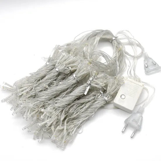 3M*3M LED Fairy Curtain String Lights for Outdoor Wedding Holiday Decorations - 8 Modes