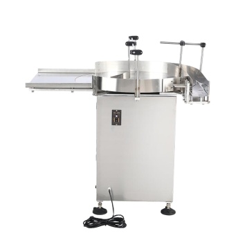 Round Rotating Plastic Glass Bottle Collecting Machine for Food Packaging Sorting