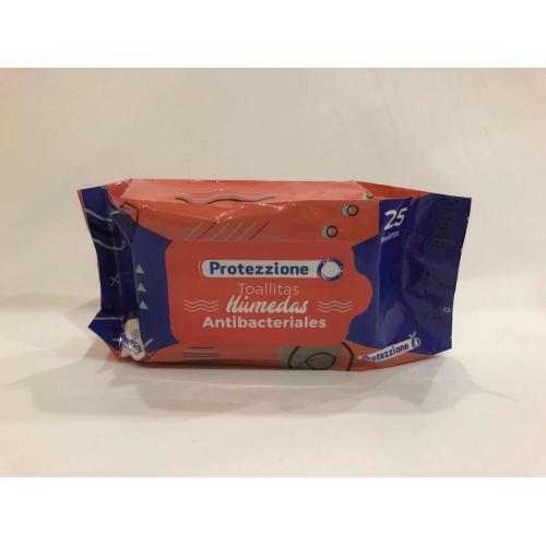 Tecidos de limpeza antibacterianos OEM Wipes molhados