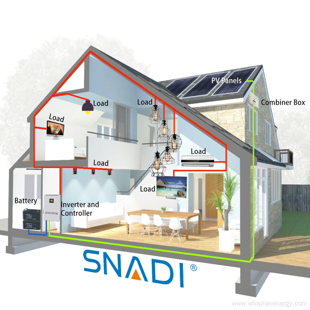 Whaylan Off Gird Pure Charger Hybrid Solar Inverter