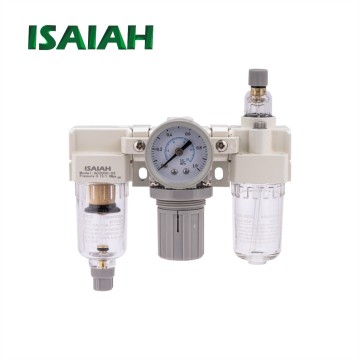 Pneumatic SMC Air Source Treatment FRL Unit: Filter, Regulator, Lubricator