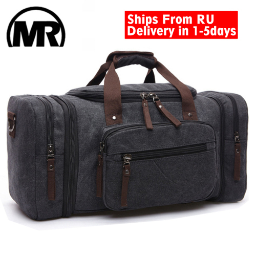 MARKROYAL Canvas Travel Bags Large Capacity Carry On Luggage Bags Men Duffel Bag Travel Tote Weekend Bag Dropshipping