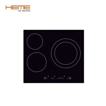 3 Burner Built-in Electric Ceramic Hob for Countertop