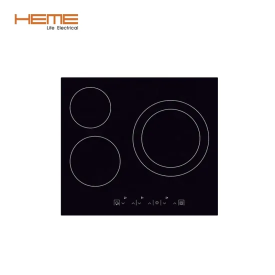 3 Burner Built-in Electric Ceramic Hob for Countertop