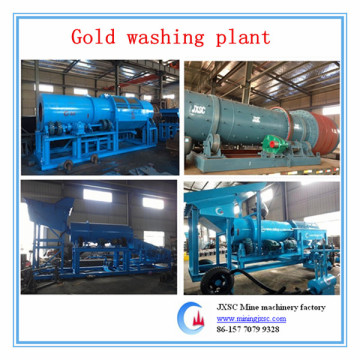 10-200 tph placer gold washing plant for gold screening plant