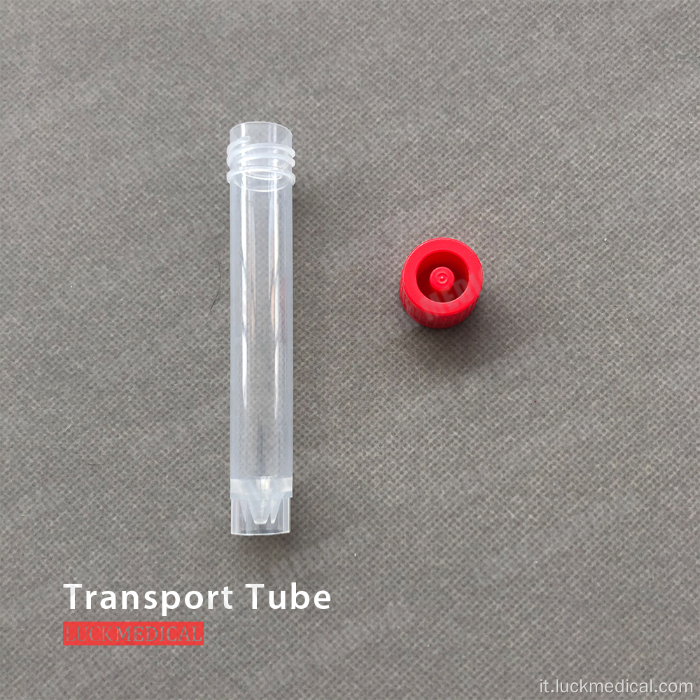 Micro contenitore a tubo vuoto di trasporto virus