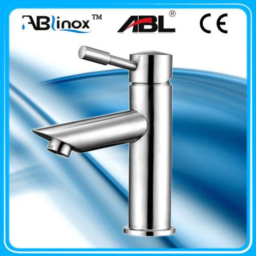 Stainless Steel Single Lever Basin Faucet (AB007)