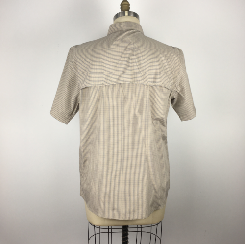 Fine plaid cotton Twill Work Shirt