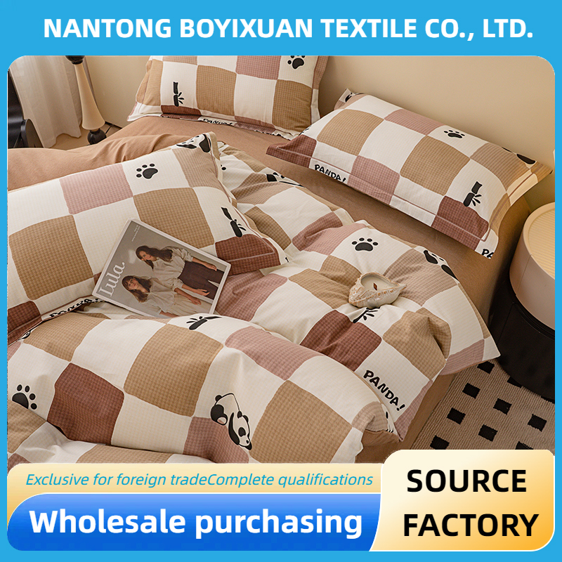 Juego de cama de cuatro piezas Style Panda