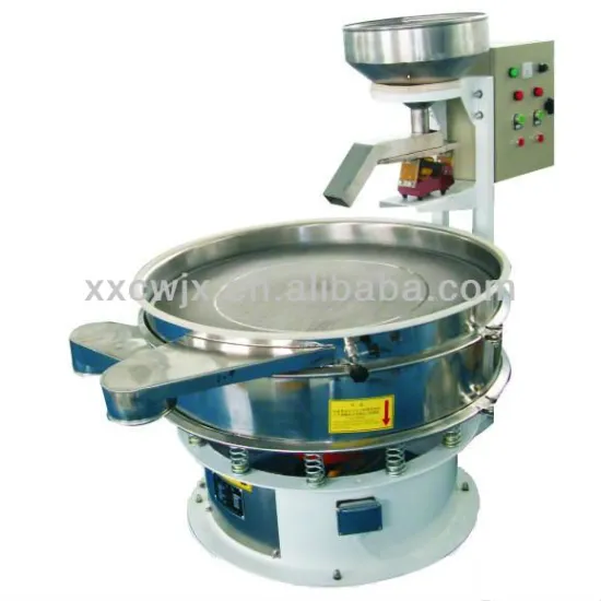 Ultrasonic Rotary Vibrating Screen for Fine Powder Materials