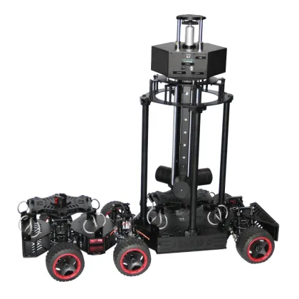 6WD RC VR Camera Car with Auto Lifting & Rotating Stabilizer (Dual Camera)