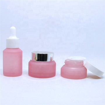 4oz Amber Glass Spray Bottle with Lotion Jar - Hot Sale