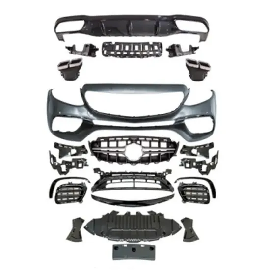 E63 Style Body Kit for BENZ W213 AMG Line 2017-2020