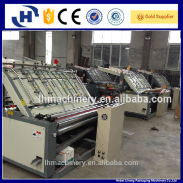 2016 NEW desgn Semi-Automatic Flute Laminator/Corrugated Cartonboard Flute Laminating machine