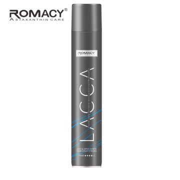 Romacy Salon Quality Hair Spray: Fast Drying, Long Lasting Hold with Gloss Shine