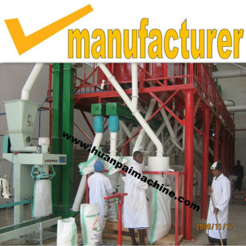 complete corn flour processing plant