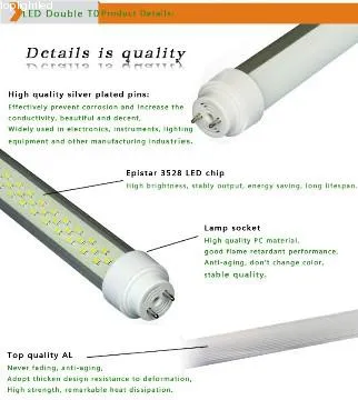 Warm White LED Tube T10 Lighting