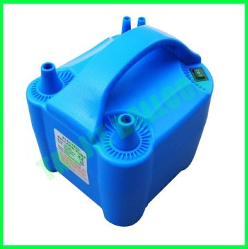 Two nozzle electric balloon inflator with low noise PK-302