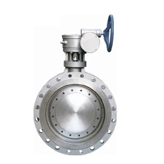 Stainless steel SS 304 butterfly valve triple offset