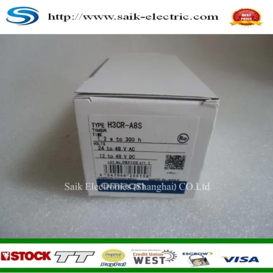Omron Timer H3CR-A8S 1.2s to 300h 12 to 48V 24 to 48V